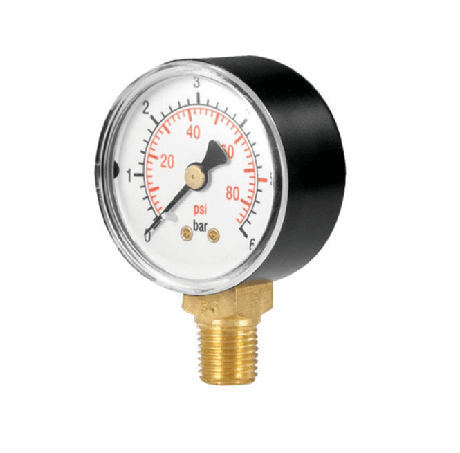 Hovedbilde Manometer 0-10bar ned